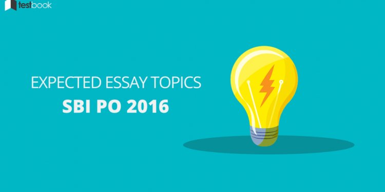 Expected Essay Topics for SBI