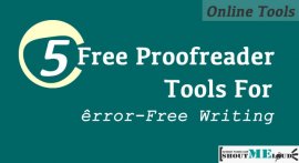 on line Proof Reader Tools