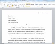 Writing a college essay format